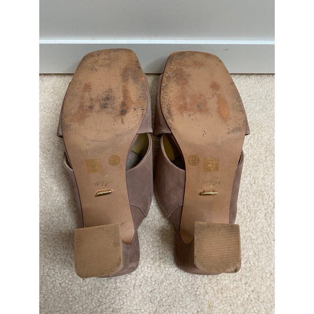 42 Gold Saldana Slide Sandal - Picture 5 of 7